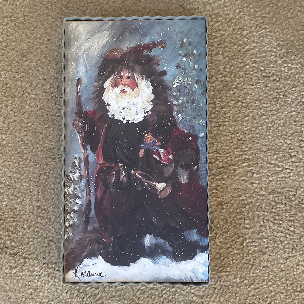 Vintage Santa Tim Frame